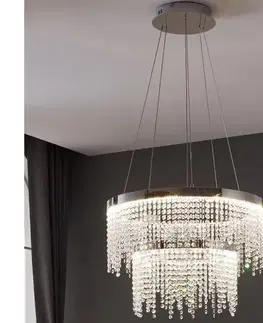 Svietidlá Eglo 39281 - LED Stmievateľný luster na lanku ANTELAO LED/45W/230V 39281