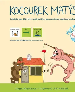 Rozprávky Kocourek Matýsek – s piktogramy - Vlasta Hurtíková