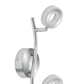 Nástenné svetlá LED nástenná lampa 2x5W VINOLA CHRÓMOVÝ PÁSOK 3000K