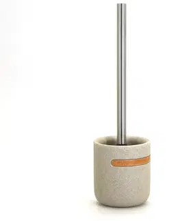 Kúpeľňové doplnky WC kefa PL-4097 sandbeige