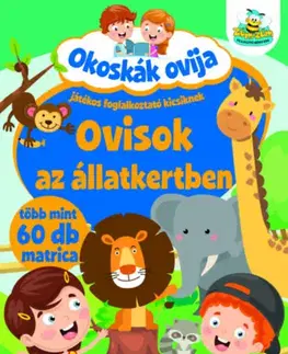 Nalepovačky, vystrihovačky, skladačky Okoskák ovija - Ovisok az állatkertben