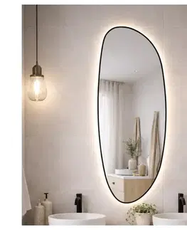 Kúpeľňové zrkadlá Baltica Design-LED Zrkadlo s podsvietením STONE FLUID 15W/230V 4500K 155x50 cm IP65 č. 5904107932743