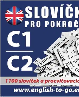 Jazykové učebnice - ostatné Poslechová angličtina Angličtina - slovíčka pro pokročilé C1, C2
