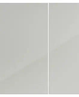 Dvierka a čelá zásuviek pre kuchynske skrinky Kuchynská predná časť G80(72) L9 K900 Bianco Hg Griii