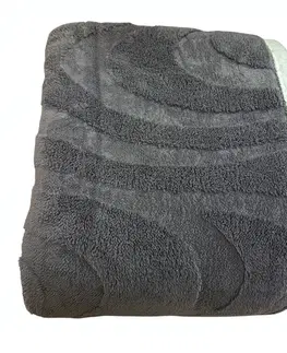 Deky Deka luxury baranková z mikroplyšu tmavo sivá 200x230cm TiaHome