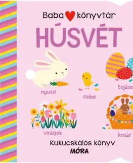 Leporelá, krabičky, puzzle knihy Babakönyvtár - Húsvét