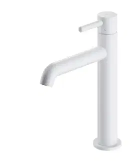 Kúpeľňové batérie OMNIRES - Y umývadlová batéria, 23 cm (hlavica 25 mm), biela mat Y1212CWM