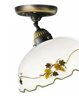 Svietidlá Kolarz 731.10.111 - Prisadený luster NONNA 1xE27/75W/230V priemer 30 cm vínová 731.10.111