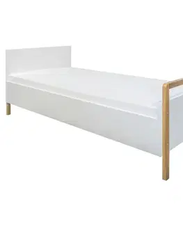 Postele pre dievčatá Detská posteľ Victor+M biela 80x180