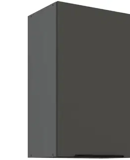 Kuchynské skrinky visiace Kuchynská skrinka Aria-Gr/Ant Anti Fingerprint 45g-72 1f