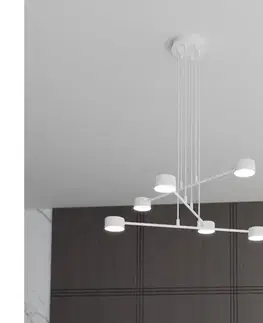 Svietidlá EMIBIG Luster na lanku MODUS 6xGX53/10W/230V biela 1340/6