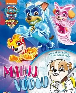 Pre deti a mládež - ostatné Maľuj vodou A4 Labková patrola