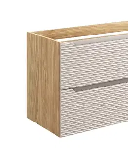 Skrinky do kúpeľne ArtCom Skrinka pod umývadlo OCEAN Beige 82-120-2S | 120 cm