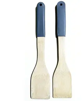 Dekorácie a bytové doplnky Jednoduchá obracačka bambus sivá rukoväť 32*6cm ut03732bs21