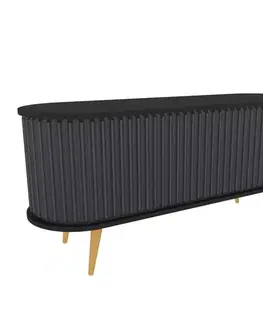 TV stolíky TV stolík Stor - Black, Anthracite