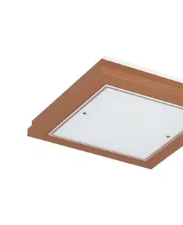 Svietidlá Argon 7268 - Stropné svietidlo TABOR 2xE27/15W/230V 32x32 cm terakotové 7268