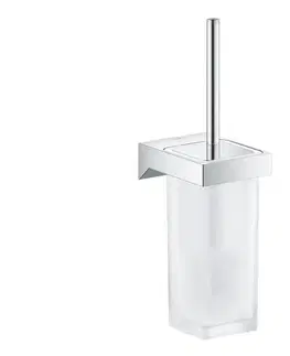 Svietidlá GROHE 40857000 - Sada na čistenie WC SELECTION CUBE lesklý chróm 40857000
