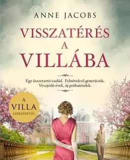 Romantická beletria Visszatérés a villába - Anne Jacobsová,Ágnes Almássy
