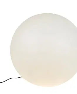 Vonkajšie stojanové svietidlá Moderná vonkajšia lampa biela 77 cm IP65 - Nura
