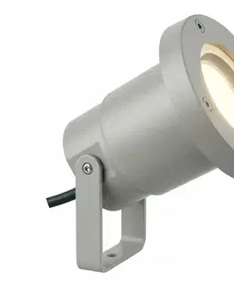 Záhradné lampy Eurolamp Vonkajšia lampa 1xGU10/5W/230V IP65 šedá 145-82025