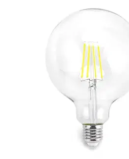 LED osvetlenie  B.V. LED Žiarovka FILAMENT G125 E27/8W/230V 6500K -  B10106QMH