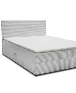Dvojlôžkové postele Posteľ Calipso V 160x200 Tilia 86 sivý