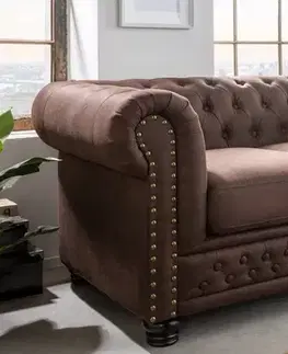 Pohovky a gauče Chesterfield pohovka 2-miestna MIDAS Dekorhome