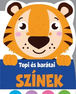 Leporelá, krabičky, puzzle knihy Topi és barátai - Színek