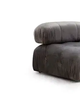 Kreslá Kreslo / Jednomiestna pohovka Bubble O1 - Grey
