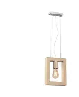 Svietidlá  Luster na lanku MACK 1xE27/60W/230V MLP5463