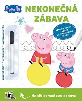 Príprava do školy, pracovné zošity Nekonečná zábava - Prasiatko Peppa