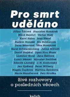Fejtóny, rozhovory, reportáže Pro smrt uděláno - Lucie Vopálenská,Michal Plzák