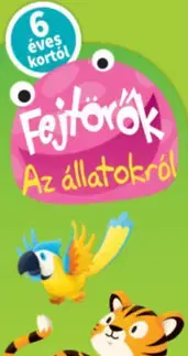 Príprava do školy, pracovné zošity Fejtörők - Az állatokról