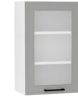 Kuchynské skrinky visiace Kuchynská skrinka Emily Ws40 Pl Dast Grey