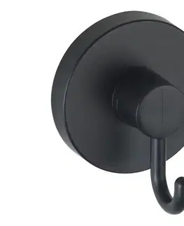 Svietidlá WENKO 24730100-Háčik VACUUM-LOC okrúhly 6x6,7 cm čierny 24730100