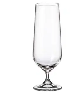 Poháre Kinekus Pohár na pivo sklenený 380ml, 6ks, STRIX