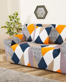 Prehozy 4Home Napínací poťah na dvojkreslo Retro, 145 - 185 cm