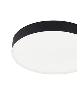 Svietidlá Top Light - LED kúpeľňové stropné svietidlo SPIRIT, LED 24 W, 230 V, IP44, priemer 30 cm, čierne Spirit 30C CCT