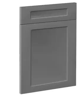 Kuchynské skrinky Čelo skrinky Luxeo F15-D60S1-AX rám dark grey
