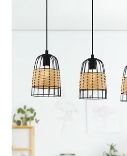 Svietidlá Eglo 43313 - Luster na lanku ANWICK 3xE27/40W/230V 43313