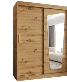 Šatníkové skrine Skriňa Moka 150 artisan