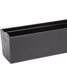 Záhrada Truhlík Begónia prútie 56 cm Antracit