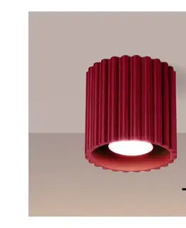 Svietidlá BRILAGI - LED bodové svietidlo SFERA 1xGU10/10W/230V pr. 10 cm bordová BR.1819