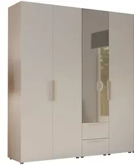 Šatníkové skrine Skriňa Moduklix Set 27 Biela/Piesok