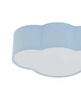 Svietidlá BRILAGI - Detské stropné svietidlo NIMBUS MINI 2xE27/15W/230V 31x43 cm modrá 11229