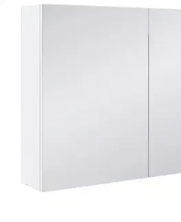Zrkadlové skrinky Zrkadlová skrinka Malaga E60 white 521555
