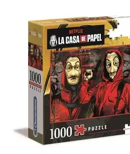 1000 dielikov Puzzle La casa de papel 1000 panorama Clementoni