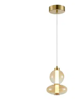 Svietidlá  LED Luster na lanku DAPHNE LED/12W/230V zlatá ML0345