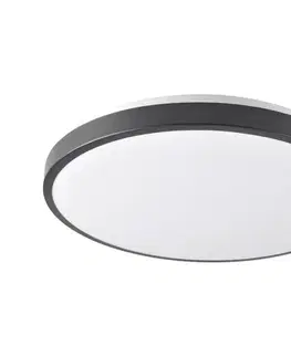 Svietidlá  LED stropné svietidlo LIBRA LED/24W/230V 4000K pr. 39 cm čierne 320179