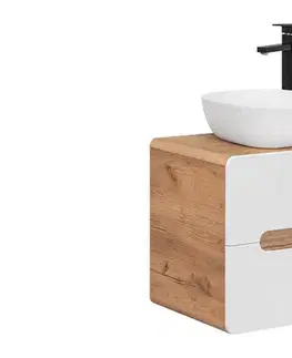 Skrinky s umývadlom ArtCom Kúpeľňová skrinka s umývadlom ARUBA White U60/3 | 60 cm